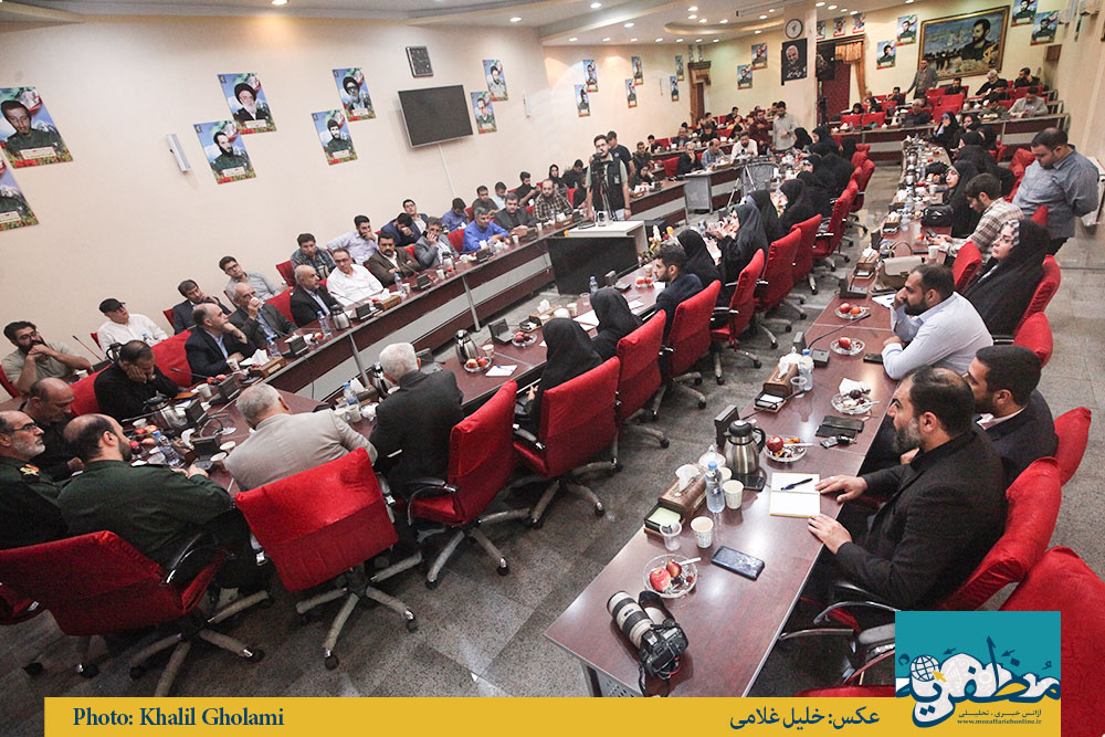 نشست خبری فرمانده سپاه عاشورا آذربایجان