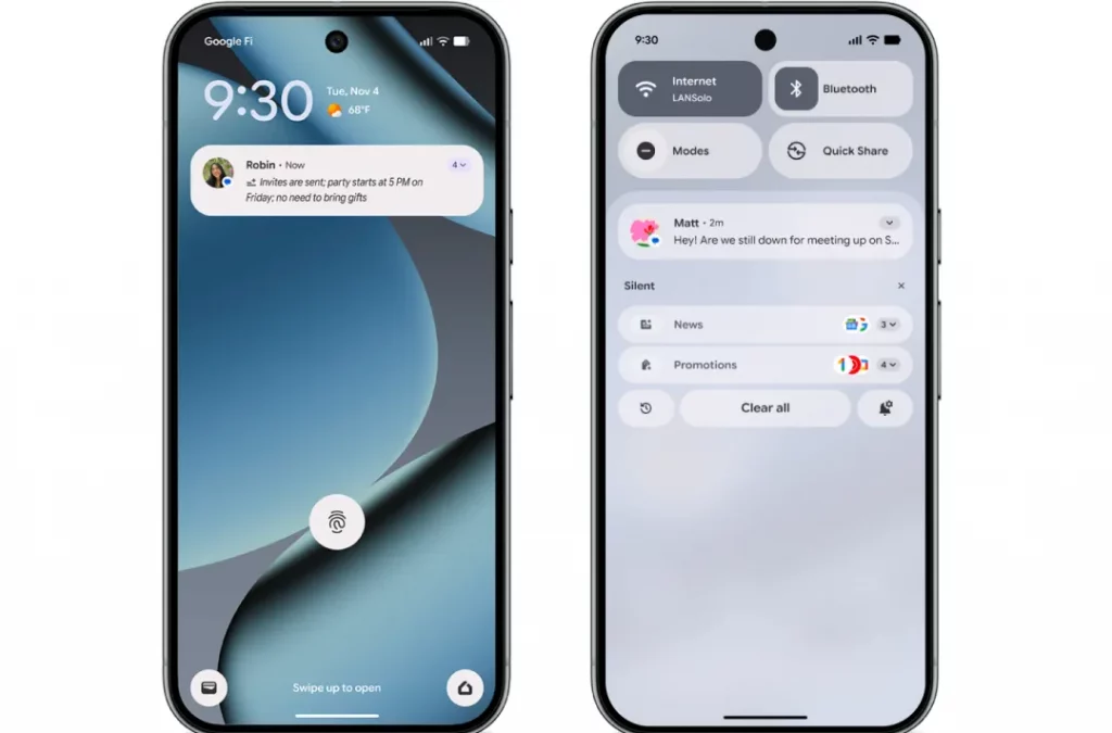 قابلیت خلاصهسازی اعلانها در گوشیهای پیکسل