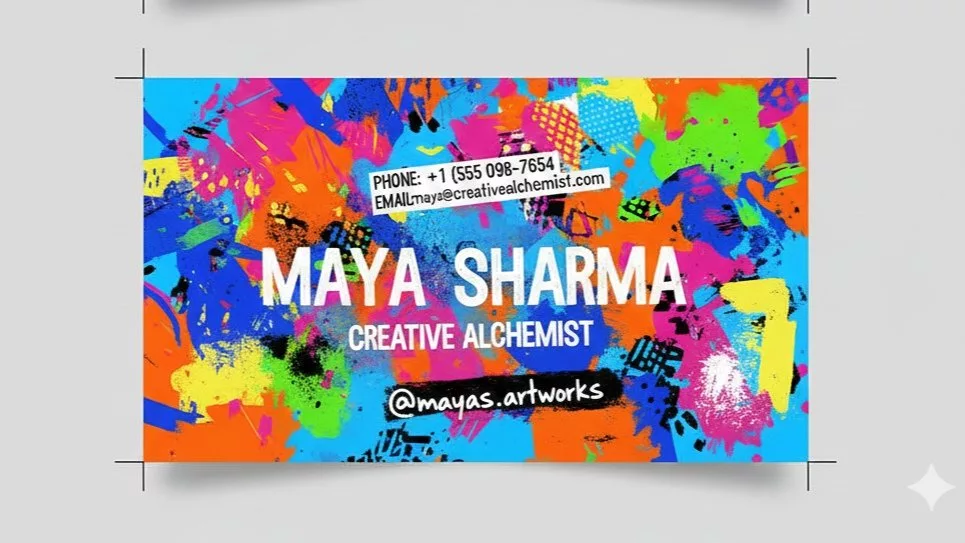 پرامپت برای کارت ویزیت