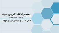 صندوق کارآفرینی امید در مناطق محروم، هم‌وزن بانک‌های بزرگ است