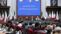حضور هیئت‌های۴۰ کشور در مراسم تشییع رهبر شهید در مشهد
