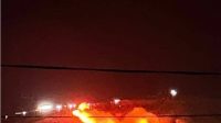 آتش‌سوزی گسترده در مقر تروریست‌های تجزیه‌طلب در عراق