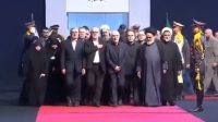 وداع خانواده شهیدان سید حسن نصرالله و عماد مغنیه با رهبر شهید انقلاب