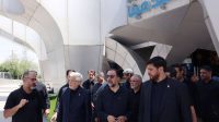 بازدید میدانی عارف از مراکز اسکان و درمان زائران مراسم تشییع رهبر شهید