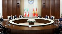 حضور پزشکیان در افتتاحیه مسابقات جهانی عشایری در بیشکک