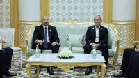 دیدار روسای جمهور ایران و جمهوری آذربایجان در حاشیه اجلاس خزر